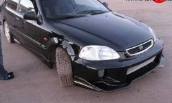 5 049 р. Передний бампер на Honda Civic EJ,EK,EM седан дорестайлинг (1995-1998)  с доставкой в г. Вологда. Увеличить фотографию 2