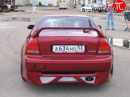 4 999 р. Накладка на задний бампер VeilSide Honda Prelude 4 (1991-1996)  с доставкой в г. Вологда
