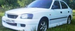 2 549 р. Пороги накладки ATH-classic Hyundai Accent 2 LC седан дорестайлинг (ТагАЗ) (1999-2012) (Неокрашенные)  с доставкой в г. Вологда. Увеличить фотографию 3