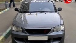 4 699 р. Передний бампер ATH-classic Hyundai Accent 2 LC седан дорестайлинг (ТагАЗ) (1999-2012) (Неокрашенный)  с доставкой в г. Вологда. Увеличить фотографию 2