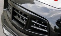 4 399 р. Решётка радиатора Sport INFINITI FX37 S51 рестайлинг (2011-2013) (Неокрашенная)  с доставкой в г. Вологда. Увеличить фотографию 2