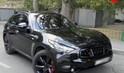 4 399 р. Решётка радиатора Sport INFINITI FX37 S51 рестайлинг (2011-2013) (Неокрашенная)  с доставкой в г. Вологда. Увеличить фотографию 3