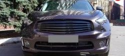 15 999 р. Решётка радиатора Style INFINITI FX35 S51 дорестайлинг (2008-2011) (Неокрашенная)  с доставкой в г. Вологда. Увеличить фотографию 3