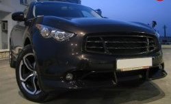 9 299 р. Юбка переднего бампера Diablo INFINITI FX50 S51 дорестайлинг (2008-2011) (Неокрашенная)  с доставкой в г. Вологда. Увеличить фотографию 3