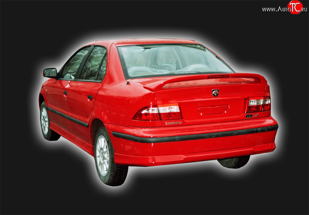 5 799 р. Спойлер GT Dynamics Iran Khodro Samand (2003-2022) (Неокрашенный)  с доставкой в г. Вологда