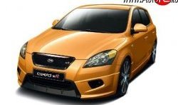 8 699 р. Накладка переднего бампера Khust-Tuning KIA Ceed 1 ED дорестайлинг, хэтчбэк 5 дв. (2006-2010)  с доставкой в г. Вологда. Увеличить фотографию 5