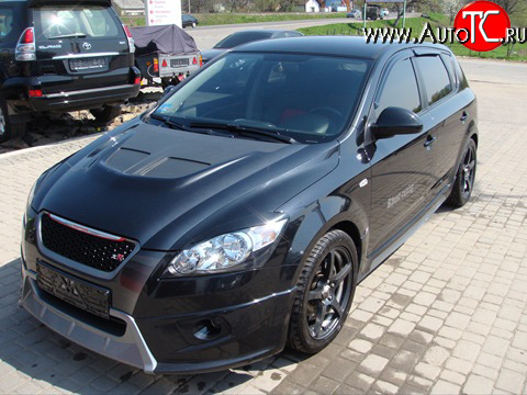 1 399 р. Реснички Khust-Tuning KIA Ceed 1 ED дорестайлинг, хэтчбэк 5 дв. (2006-2010)  с доставкой в г. Вологда