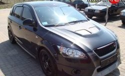8 699 р. Накладка переднего бампера Khust-Tuning KIA Ceed 1 ED дорестайлинг, хэтчбэк 5 дв. (2006-2010)  с доставкой в г. Вологда. Увеличить фотографию 2