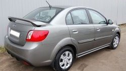 5 999 р. Пороги накладки GT Dynamics KIA Rio 2 JB дорестайлинг седан (2005-2009) (Неокрашенные)  с доставкой в г. Вологда. Увеличить фотографию 3