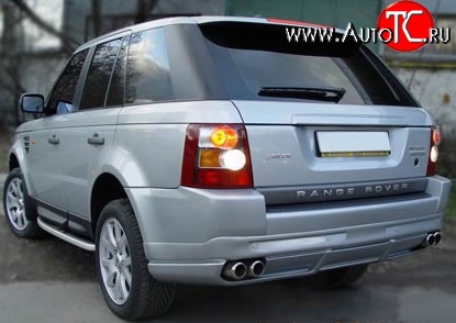14 949 р. Накладка заднего бампера ARDEN Land Rover Range Rover Sport 1 L320 дорестайлинг (2005-2009) (Неокрашенная)  с доставкой в г. Вологда