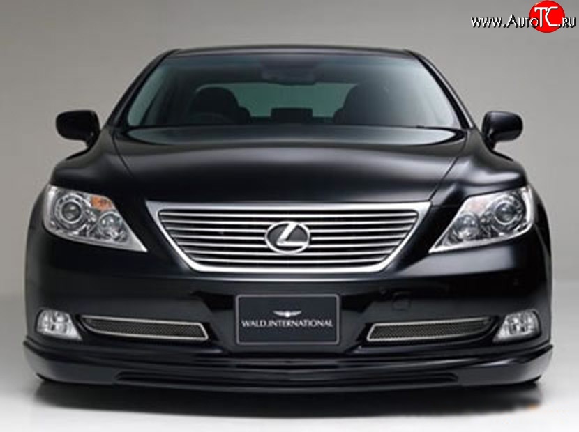 15 699 р. Накладка переднего бампера Wald Lexus LS460 XF40 дорестайлинг (2006-2009) (Неокрашенная)  с доставкой в г. Вологда