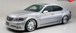 15 699 р. Накладка переднего бампера Wald Lexus LS460 XF40 дорестайлинг (2006-2009) (Неокрашенная)  с доставкой в г. Вологда. Увеличить фотографию 3