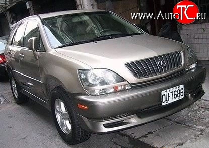 8 949 р. Накладка переднего бампера RX Lexus RX300 XU10 дорестайлинг (1995-2001) (Неокрашенная)  с доставкой в г. Вологда