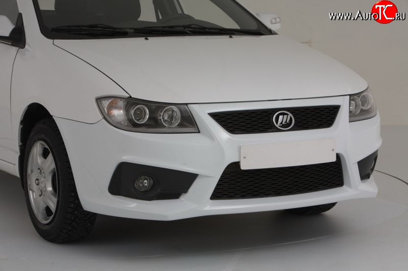 4 999 р. Передний бампер Sport Lifan Solano  дорестайлинг (2010-2015) (Неокрашенный)  с доставкой в г. Вологда