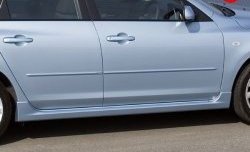 4 549 р. Пороги накладки Сток 2л Mazda 3/Axela BK дорестайлинг седан (2003-2006) (Неокрашенные)  с доставкой в г. Вологда. Увеличить фотографию 10