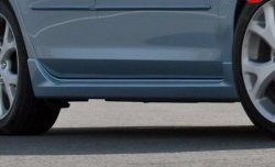4 549 р. Пороги накладки Сток 2л Mazda 3/Axela BK дорестайлинг седан (2003-2006) (Неокрашенные)  с доставкой в г. Вологда. Увеличить фотографию 11