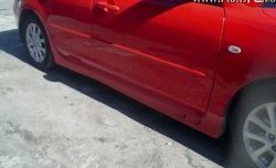 4 099 р. Пороги накладки Sport Mazda 3/Axela BK дорестайлинг седан (2003-2006) (Неокрашенные)  с доставкой в г. Вологда. Увеличить фотографию 2