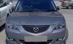 2 309 р. Комплект клыков Sport-V2 на передний бампер автомобиля Mazda 3/Axela BK дорестайлинг седан (2003-2006) (Неокрашенная)  с доставкой в г. Вологда. Увеличить фотографию 4