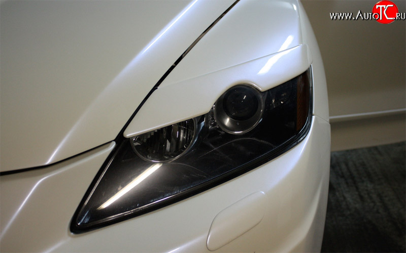 3 999 р. Реснички фар One&Only Mazda CX-7 ER дорестайлинг (2006-2010) (Неокрашенные)  с доставкой в г. Вологда