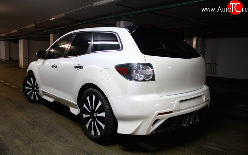 14 999 р. Задний бампер One&Only Mazda CX-7 ER дорестайлинг (2006-2010) (Неокрашенный)  с доставкой в г. Вологда