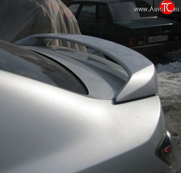 5 099 р. Спойлер Sport-V2 Mazda 3/Axela BK дорестайлинг седан (2003-2006) (Неокрашенный)  с доставкой в г. Вологда