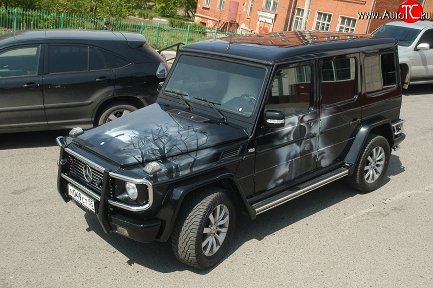 20 899 р. Арки крыльев AMG Mercedes-Benz G class W463 5 дв. дорестайлинг (1989-1994) (Неокрашенные)  с доставкой в г. Вологда