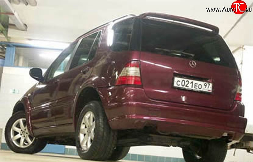 5 949 р. Спойлер OPERA Mercedes-Benz ML class W163 дорестайлинг (1997-2001) (Неокрашенный)  с доставкой в г. Вологда