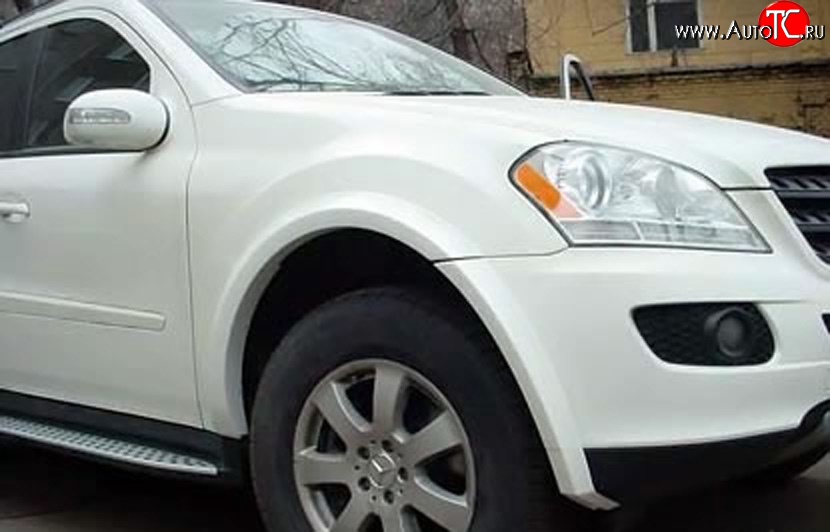 14 149 р. Арки крыльев AMG Mercedes-Benz ML class W164 дорестайлинг (2005-2008) (год выпуска: 2005-2008, Неокрашенные)  с доставкой в г. Вологда