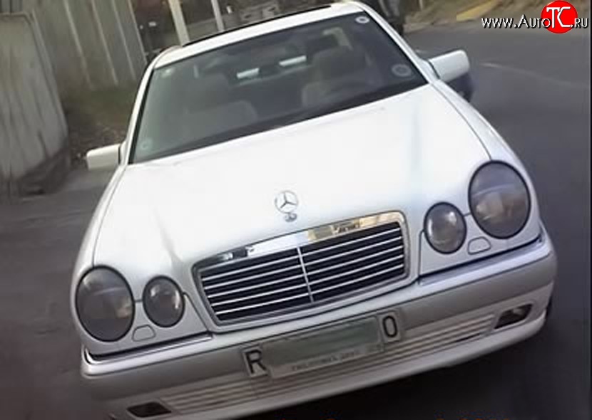 6 549 р. Накладка переднего бампера LORINZER Style Mercedes-Benz E-Class W210 дорестайлинг седан (1996-1999) (Неокрашенная)  с доставкой в г. Вологда