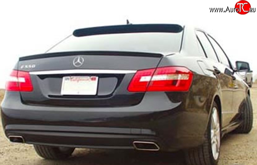 6 549 р. Лип спойлер AMG Mercedes-Benz E-Class W212 дорестайлинг седан (2009-2012) (Неокрашенный)  с доставкой в г. Вологда