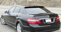 6 549 р. Лип спойлер AMG Mercedes-Benz E-Class W212 дорестайлинг седан (2009-2012) (Неокрашенный)  с доставкой в г. Вологда. Увеличить фотографию 2