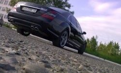 8 649 р. Задний бампер AMG Mercedes-Benz S class W221 (2006-2013) (Неокрашенный)  с доставкой в г. Вологда. Увеличить фотографию 2