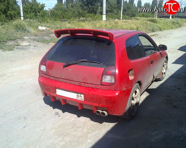 12 799 р. Задний бампер M-VRS Mitsubishi Colt CJ0 хэтчбэк 3 дв. (1995-2003) (Неокрашенный)  с доставкой в г. Вологда