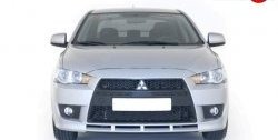 22 899 р. Передний бампер Standart Plus Mitsubishi Lancer 10 CY седан дорестайлинг (2007-2010) (Неокрашенный)  с доставкой в г. Вологда. Увеличить фотографию 2