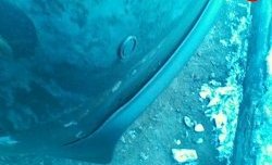 2 049 р. Диффузор заднего бампера Evo-mini Mitsubishi Lancer 10 CY седан рестайлинг (2011-2017) (Неокрашенный)  с доставкой в г. Вологда. Увеличить фотографию 2