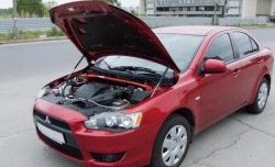 3 189 р. Растяжка передних стоек Sport Mitsubishi Lancer 10 CY седан рестайлинг (2011-2017)  с доставкой в г. Вологда. Увеличить фотографию 2
