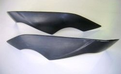 1 249 р. Реснички AS-Concept на фары Nissan Primera 3 седан P12 (2001-2008) (Неокрашенные)  с доставкой в г. Вологда. Увеличить фотографию 5