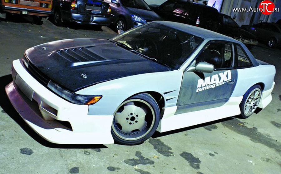 16 299 р. Пластиковый капот D-Max Nissan Silvia S13 (1988-1994) (Неокрашенный)  с доставкой в г. Вологда
