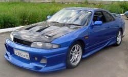 17 249 р. Пластиковый капот DoLuck Nissan Skyline R33 (1993-1998) (Неокрашенный)  с доставкой в г. Вологда. Увеличить фотографию 3