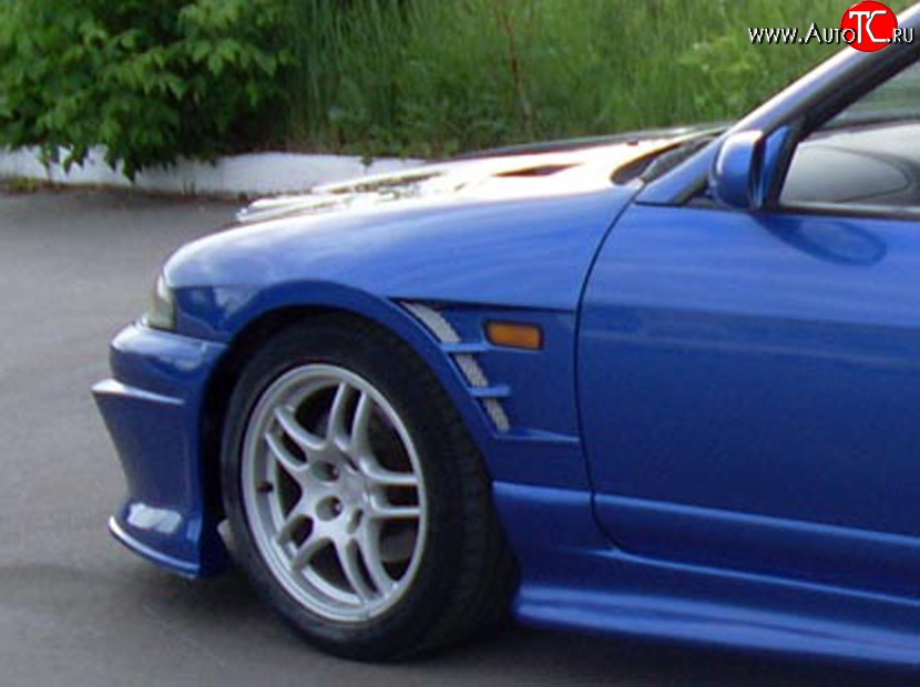 10 949 р. Передние крылья DoLuck Nissan Skyline R33 (1993-1998) (Неокрашенные)  с доставкой в г. Вологда