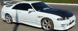10 549 р. Пороги накладки Drift style Nissan Skyline R33 (1993-1998) (Неокрашенные)  с доставкой в г. Вологда. Увеличить фотографию 2