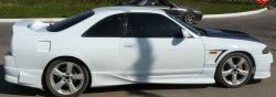 9 549 р. Задний бампер Drift style Nissan Skyline R33 (1993-1998) (Неокрашенный)  с доставкой в г. Вологда. Увеличить фотографию 4