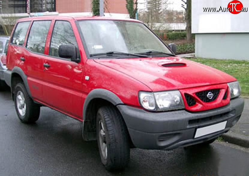8 149 р. Передний бампер Standart Nissan Terrano2 R20 2-ой рестайлинг (1999-2006) (Неокрашенный)  с доставкой в г. Вологда