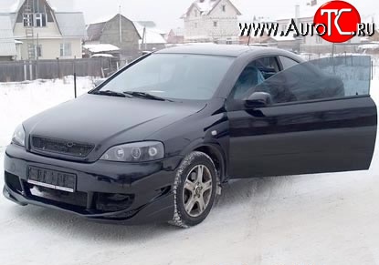 10 099 р. Передний бампер NTC Opel Astra G седан (1998-2005) (Неокрашенный)  с доставкой в г. Вологда