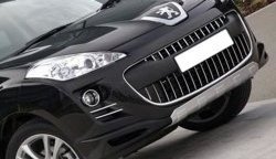 10 599 р. Накладка переднего бампера Irmscher Sport Pack Peugeot 4007 (2007-2012) (Неокрашенная)  с доставкой в г. Вологда. Увеличить фотографию 2