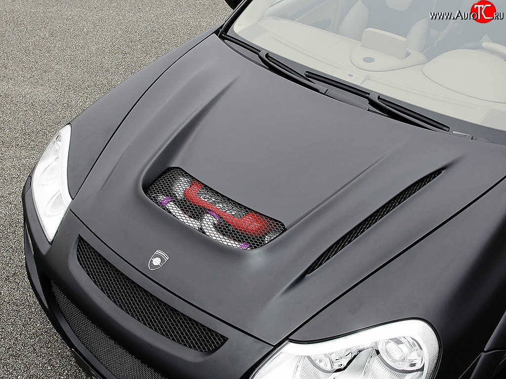 27 649 р. Пластиковый капот GEMBALLA GT650 Porsche Cayenne 955 (2002-2006) (Неокрашенный)  с доставкой в г. Вологда