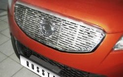 5 699 р. Решётка радиатора Russtal SSANGYONG Actyon дорестайлинг (2010-2013) (Неокрашенная)  с доставкой в г. Вологда. Увеличить фотографию 2