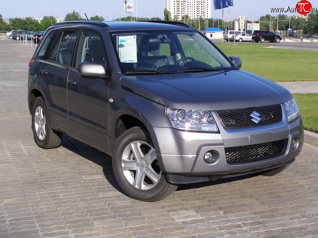 13 199 р. Передний бампер Standart Suzuki Grand Vitara JT 5 дверей дорестайлинг (2005-2008)  с доставкой в г. Вологда