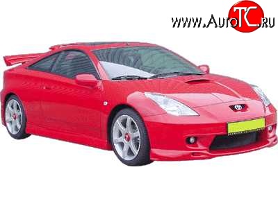 4 699 р. Накладка переднего бампера CarZone MK2 Toyota Celica T230 (1999-2006)  с доставкой в г. Вологда