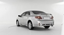 2 499 р. Пороги RS Toyota Corolla E150 седан рестайлинг (2009-2013) (Неокрашенные)  с доставкой в г. Вологда. Увеличить фотографию 2